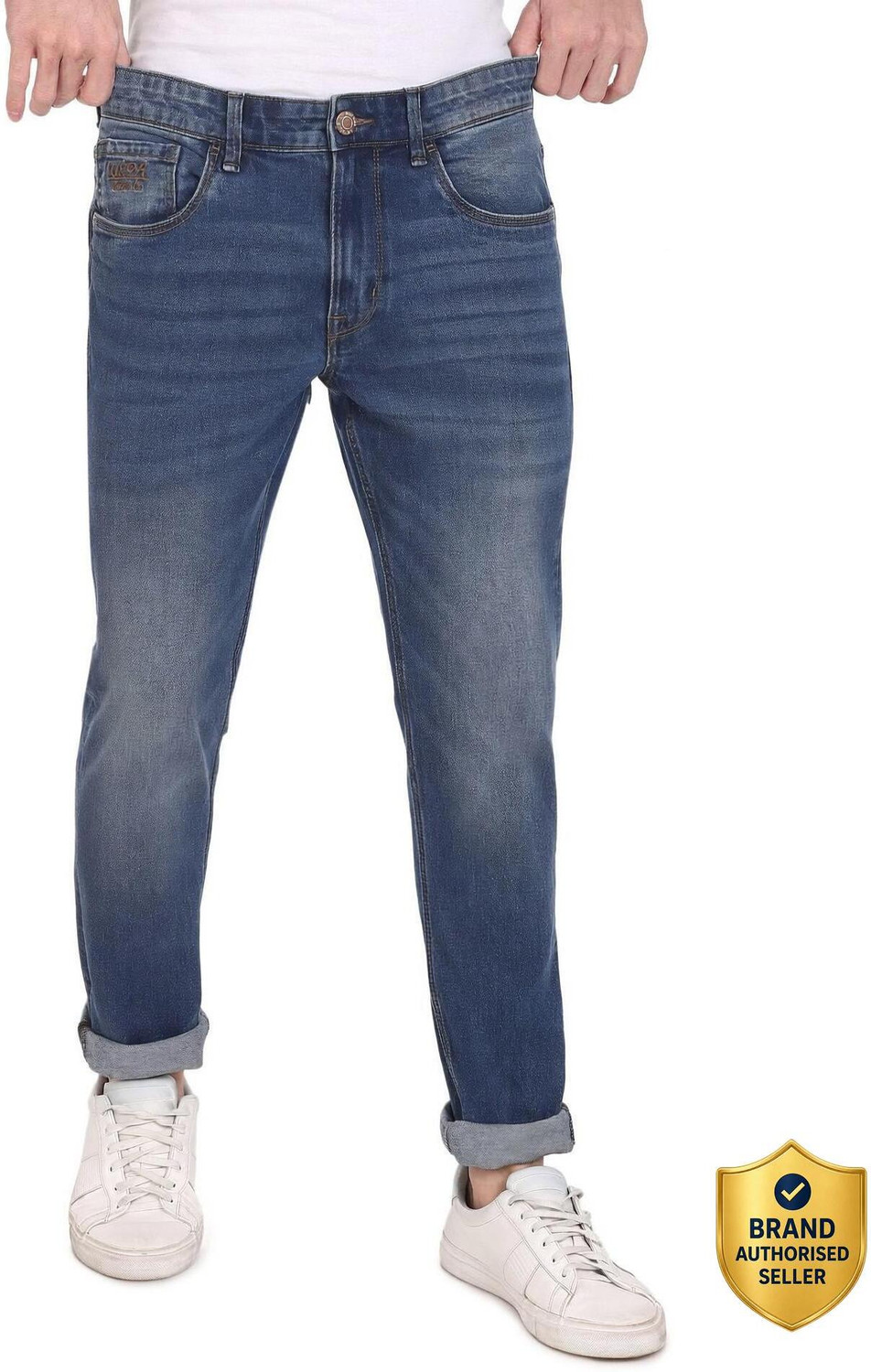 Image of U.S. POLO ASSN. Slim Men Blue Jeans