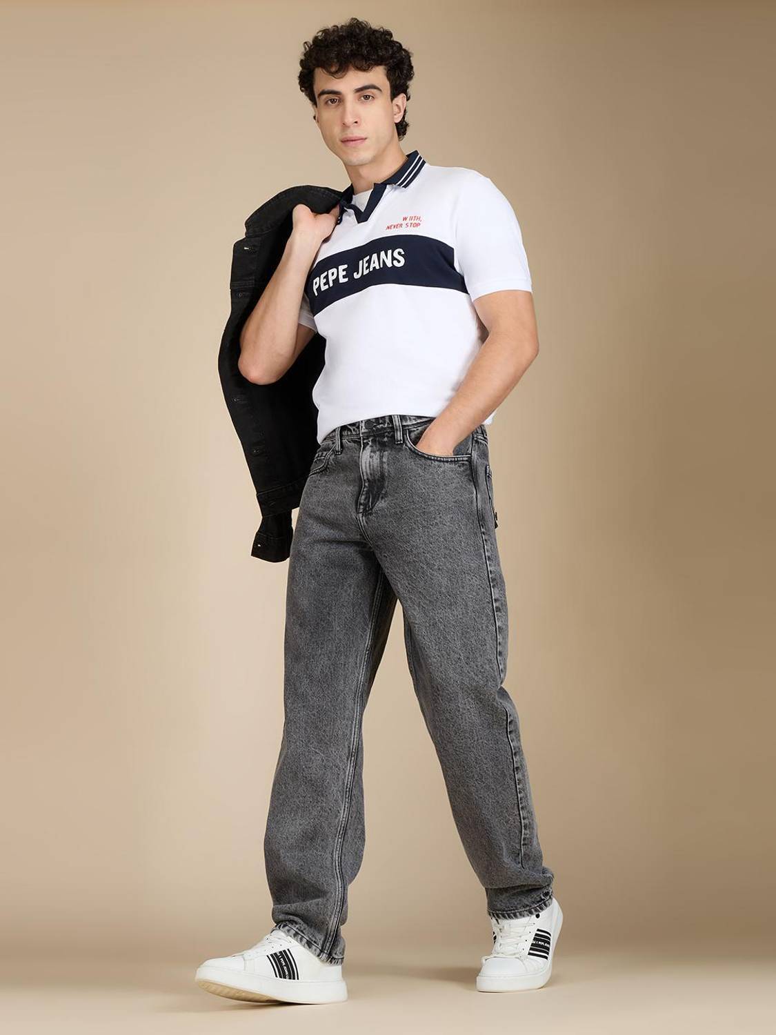 Pepe Jeans Relaxed Fit Black Jeans - Image 5