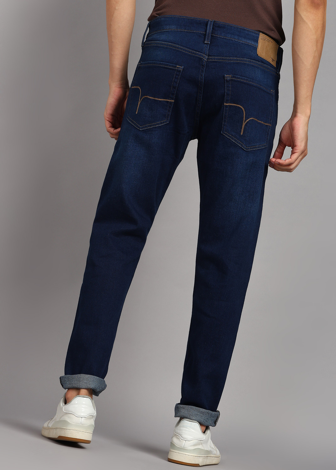 Image of FLYING MACHINE Slim Men Blue Jeans