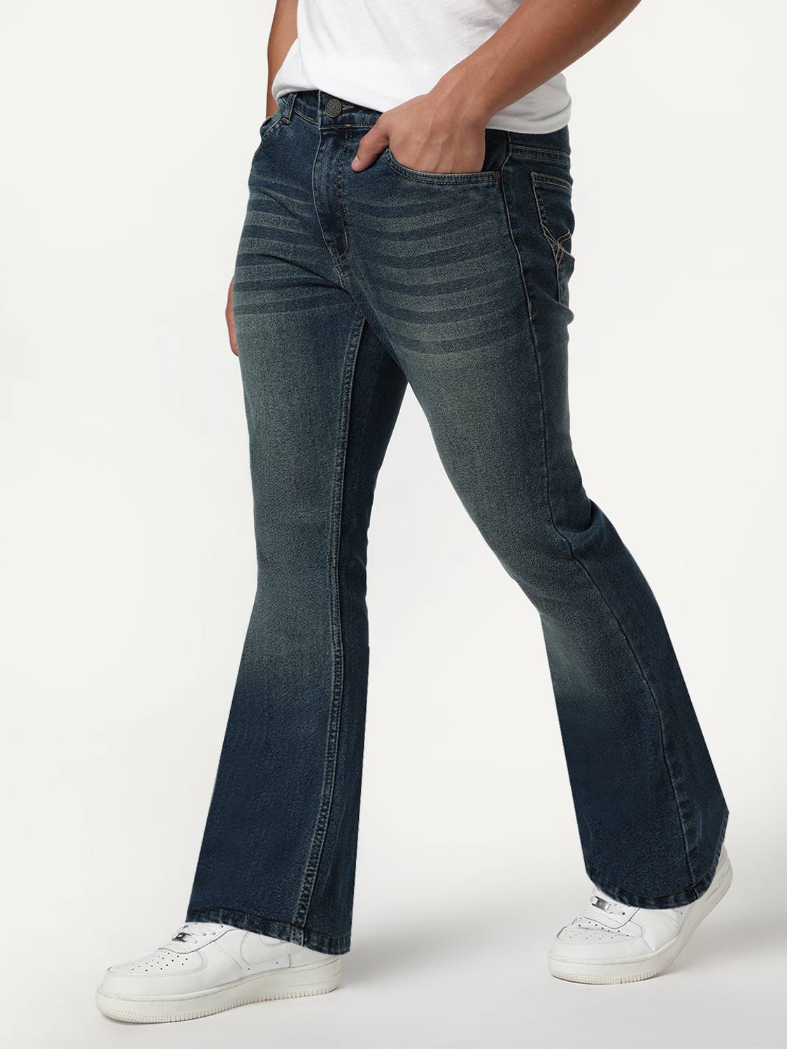 Urbano Men Light Blue Jeans - Image 2