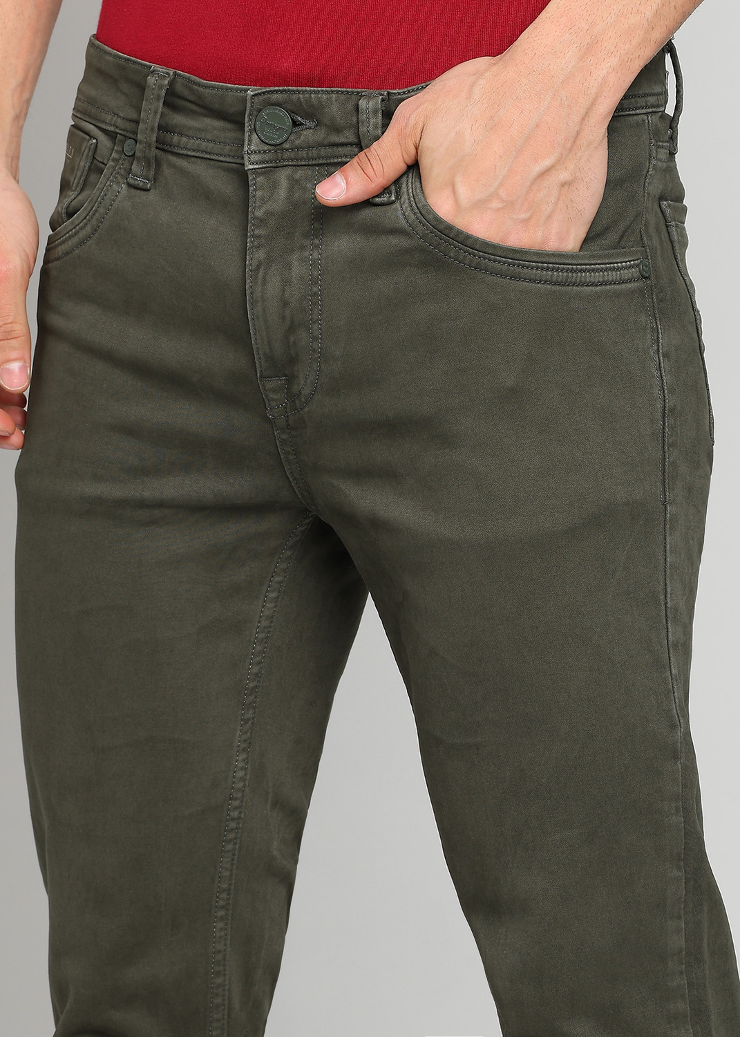 Image of INTEGRITI Slim Men Grey Jeans