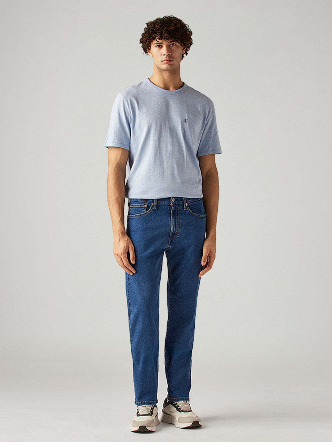 Image of LEVI'S Straight Fit Men Blue Jeans