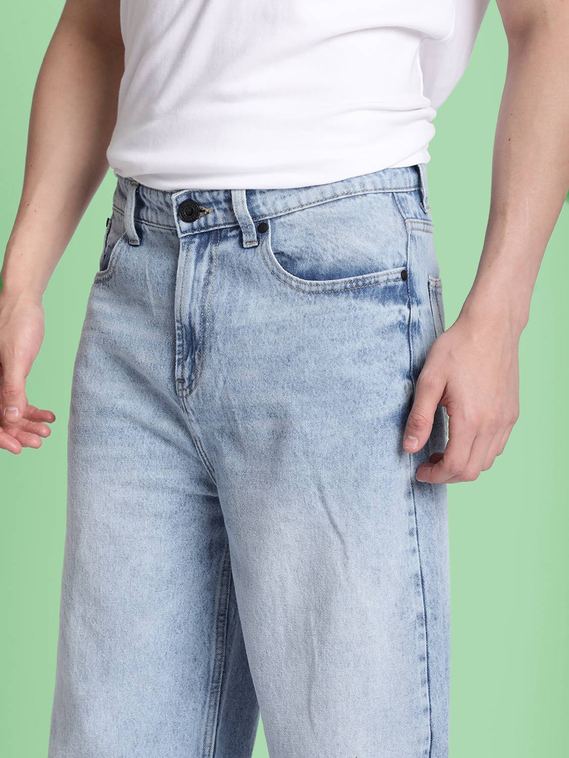 Bene Kleed Loose Fit Men Blue Jeans - Buy Bene Kleed Loose Fit Men