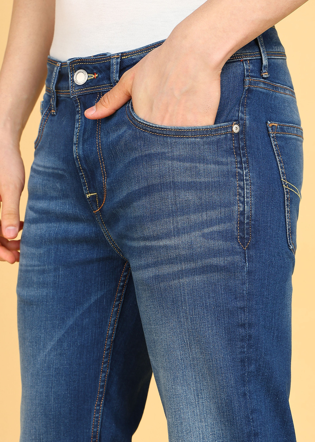 Image of KILLER Slim Men Blue Jeans