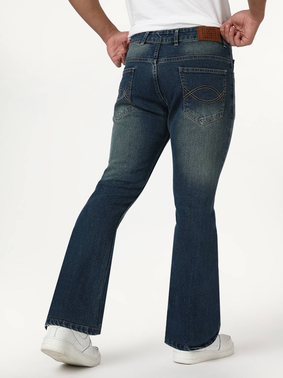Urbano Men Light Blue Jeans - Image 3