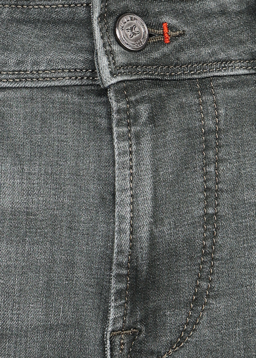 Image of KILLER Slim Men Dark Green Jeans