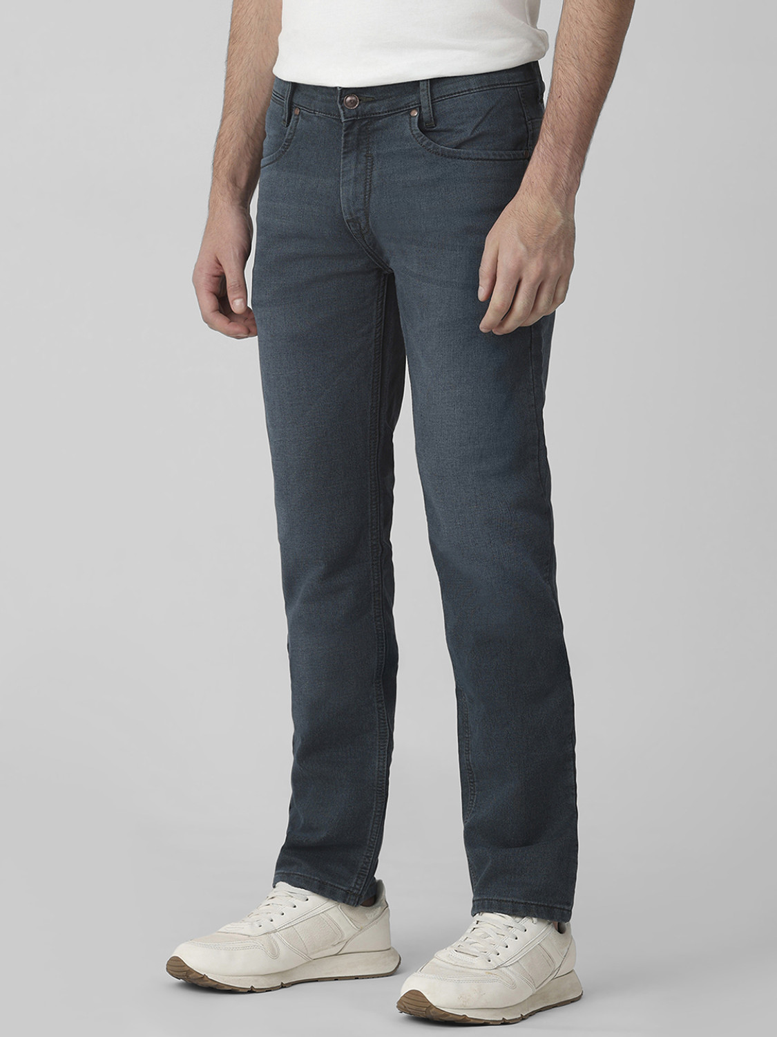 Image of MUFTI Slim Men Grey Jeans