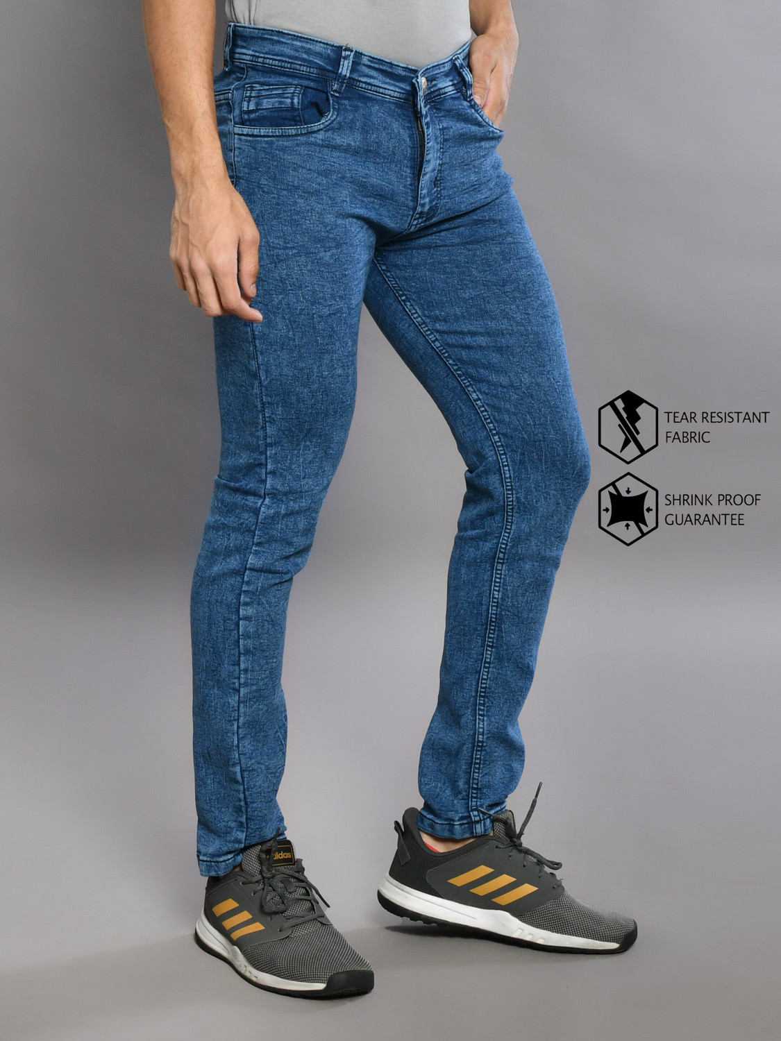 Image of RASSO Slim Men Light Blue Jeans