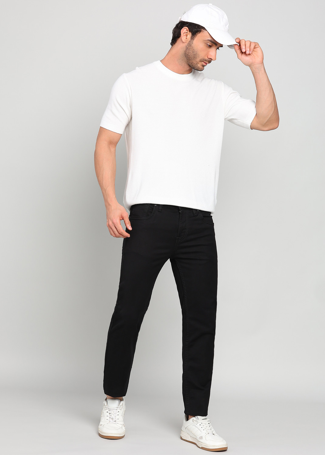 Image of INTEGRITI Slim Men Black Jeans