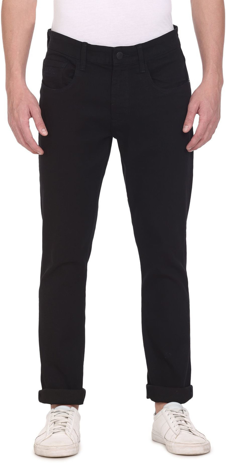 Image of U.S. POLO ASSN. Slim Men Black Jeans