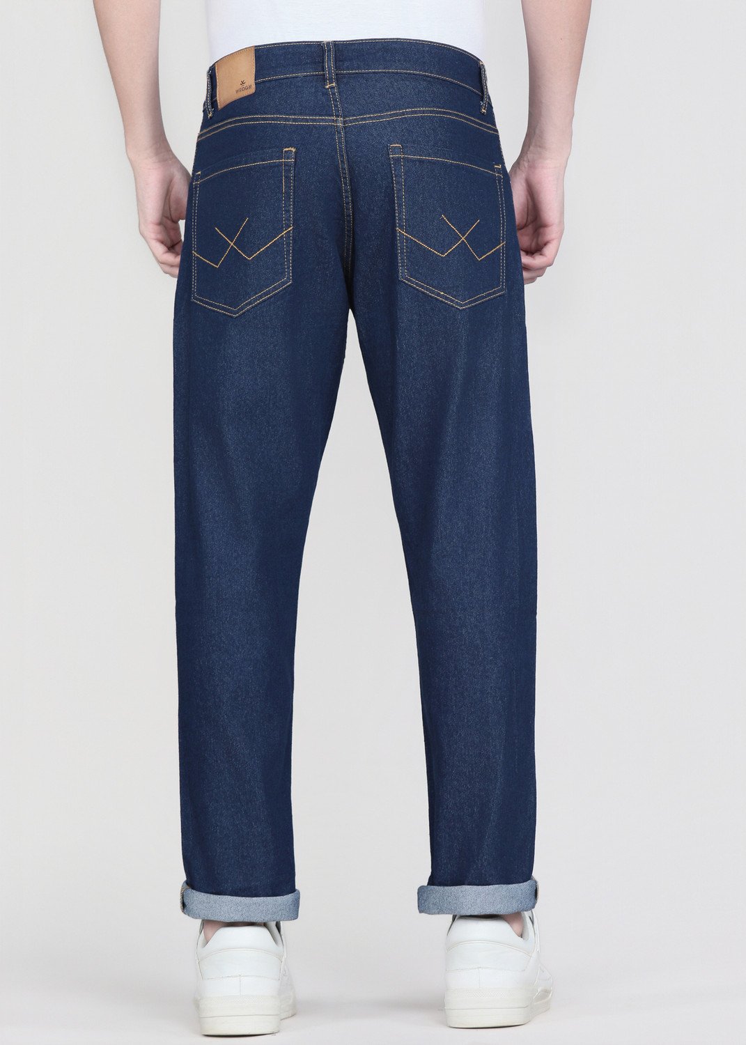 Image of WROGN Slim Men Blue Jeans