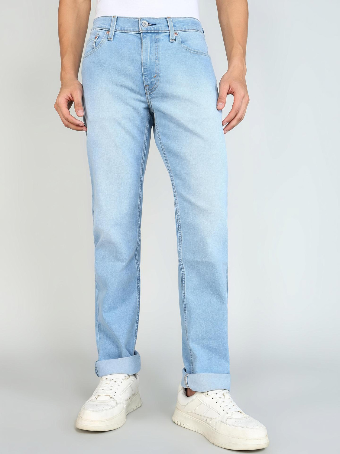 Image of LEVI'S Tapered Fit Men Light Blue Jeans