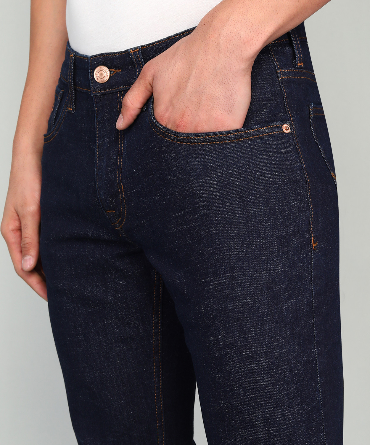 Image of U.S. POLO ASSN. Slim Men Blue Jeans