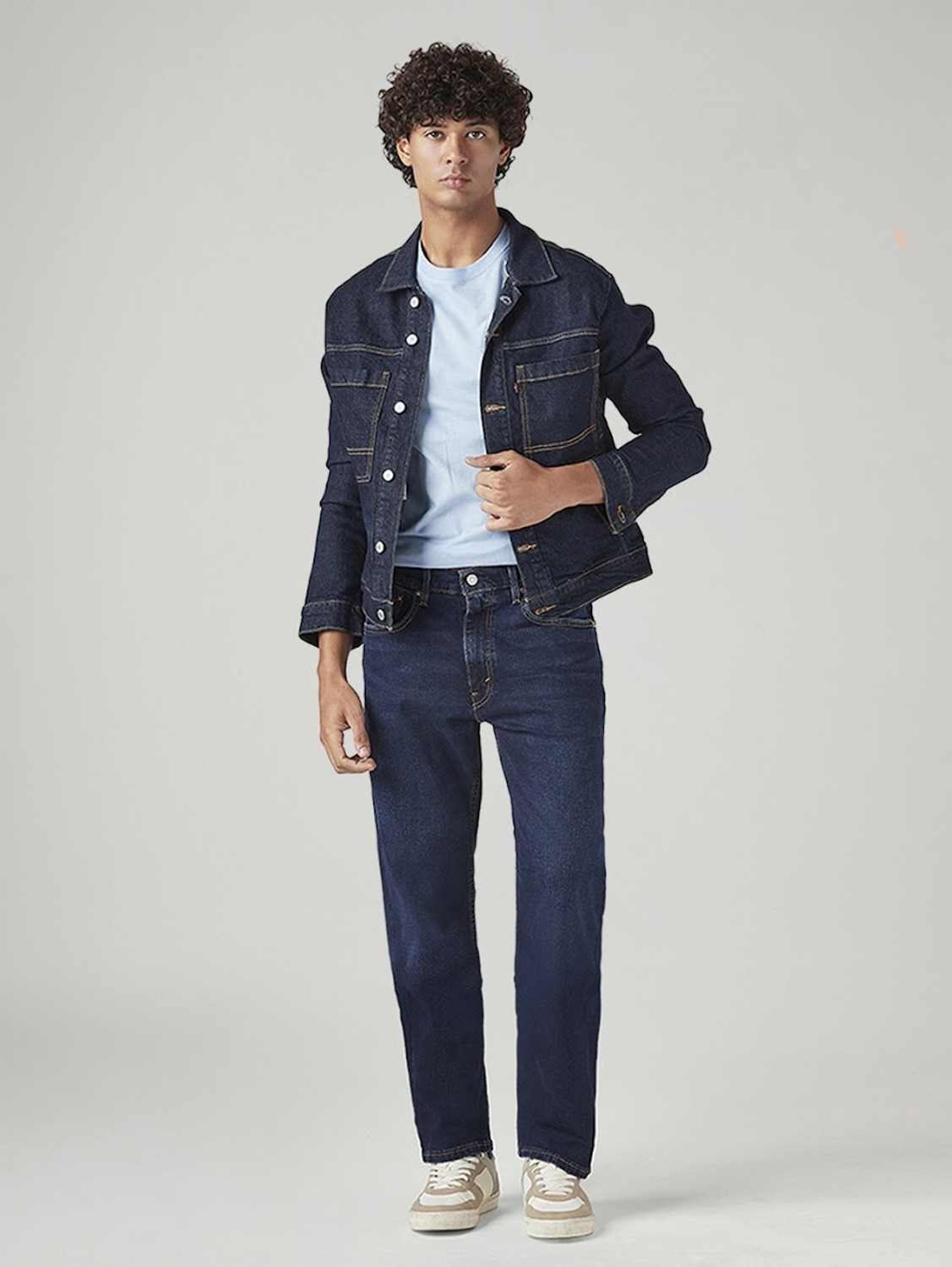 Image of LEVI'S Relaxed Fit Men Dark Blue Jeans