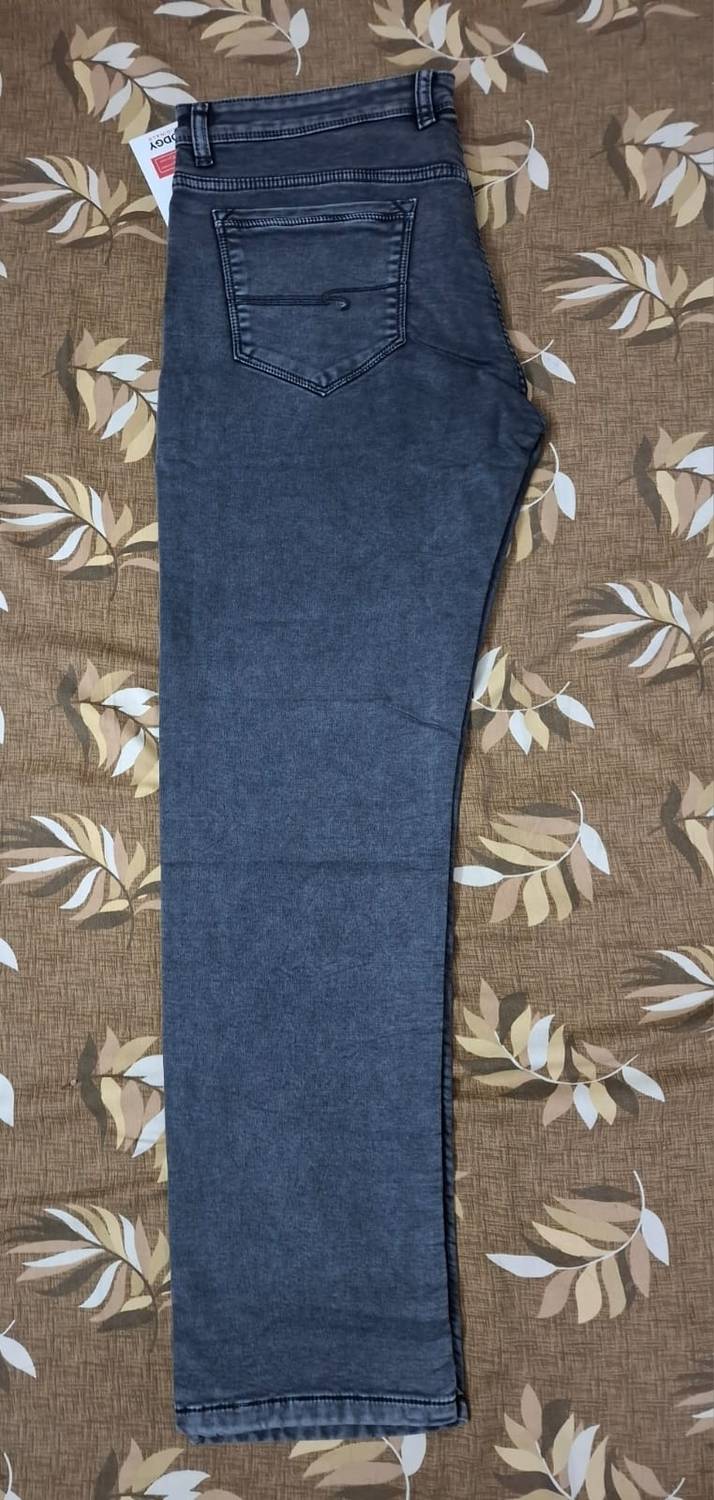 Jainstore Straight Fit Men Grey Jeans - Image 4