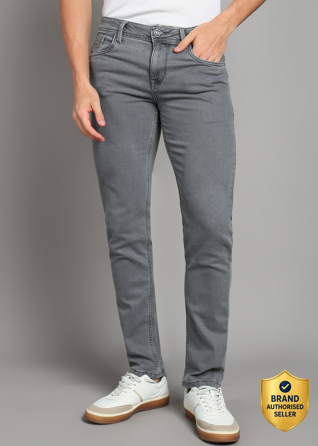 Image of INTEGRITI Slim Men Grey Jeans