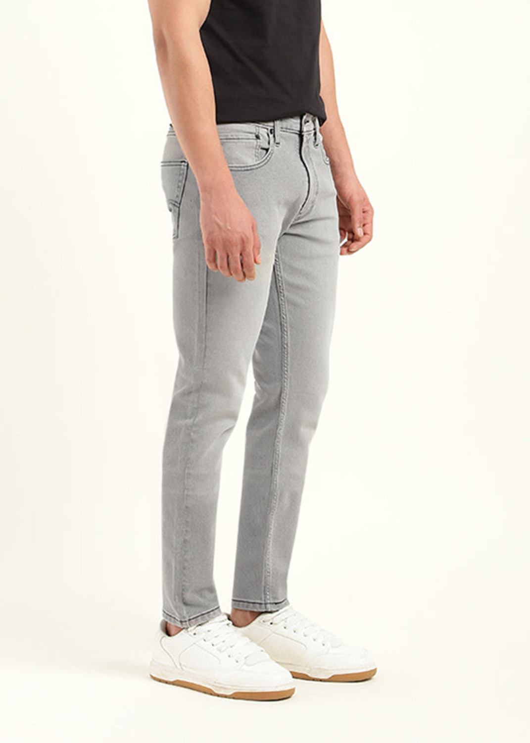Image of LEVI'S 512 Tapered Fit Men Grey Jeans