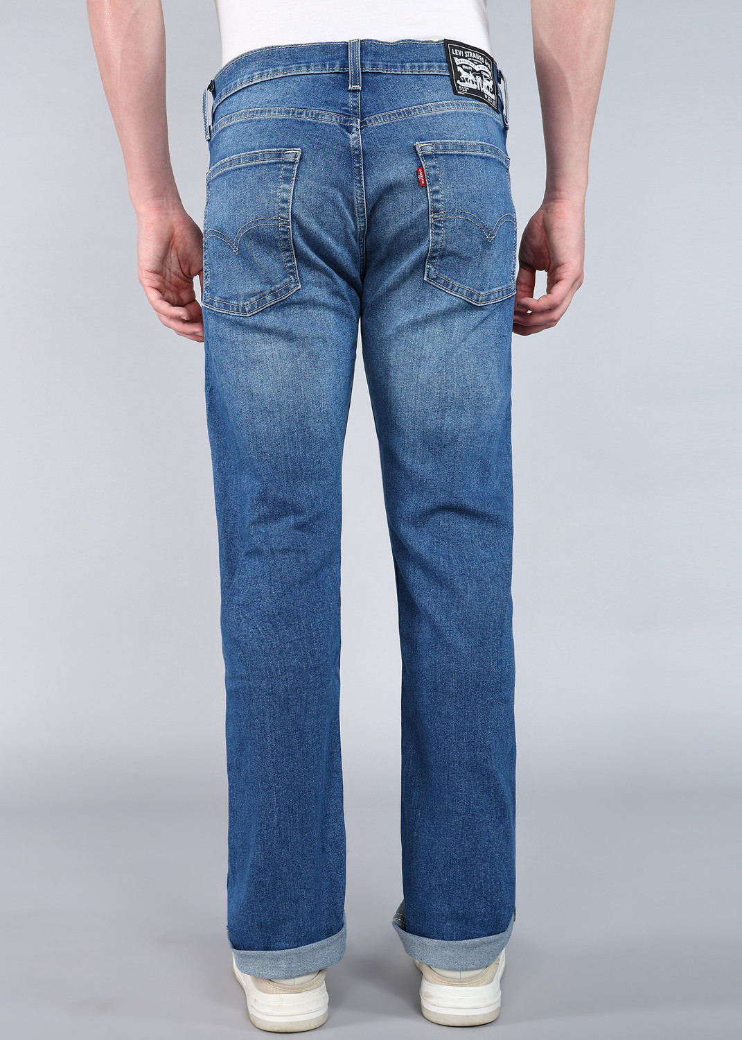 Image of LEVI'S Straight Fit Men Blue Jeans
