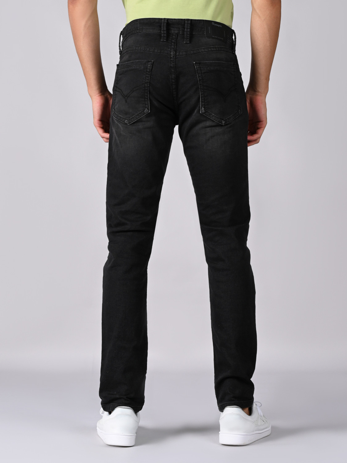 Image of INTEGRITI Slim Men Black Jeans