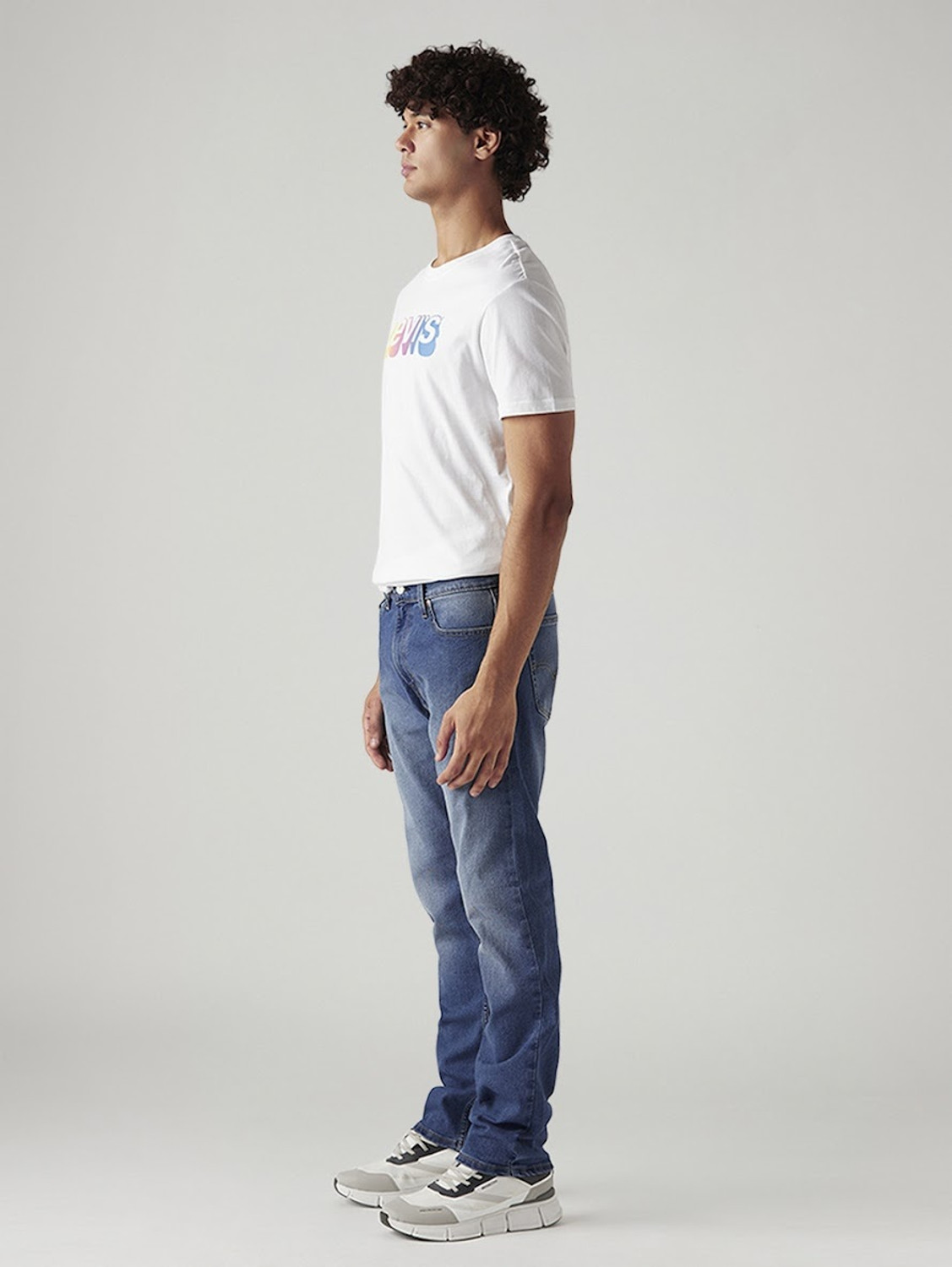 Image of LEVI'S Straight Fit Men Blue Jeans
