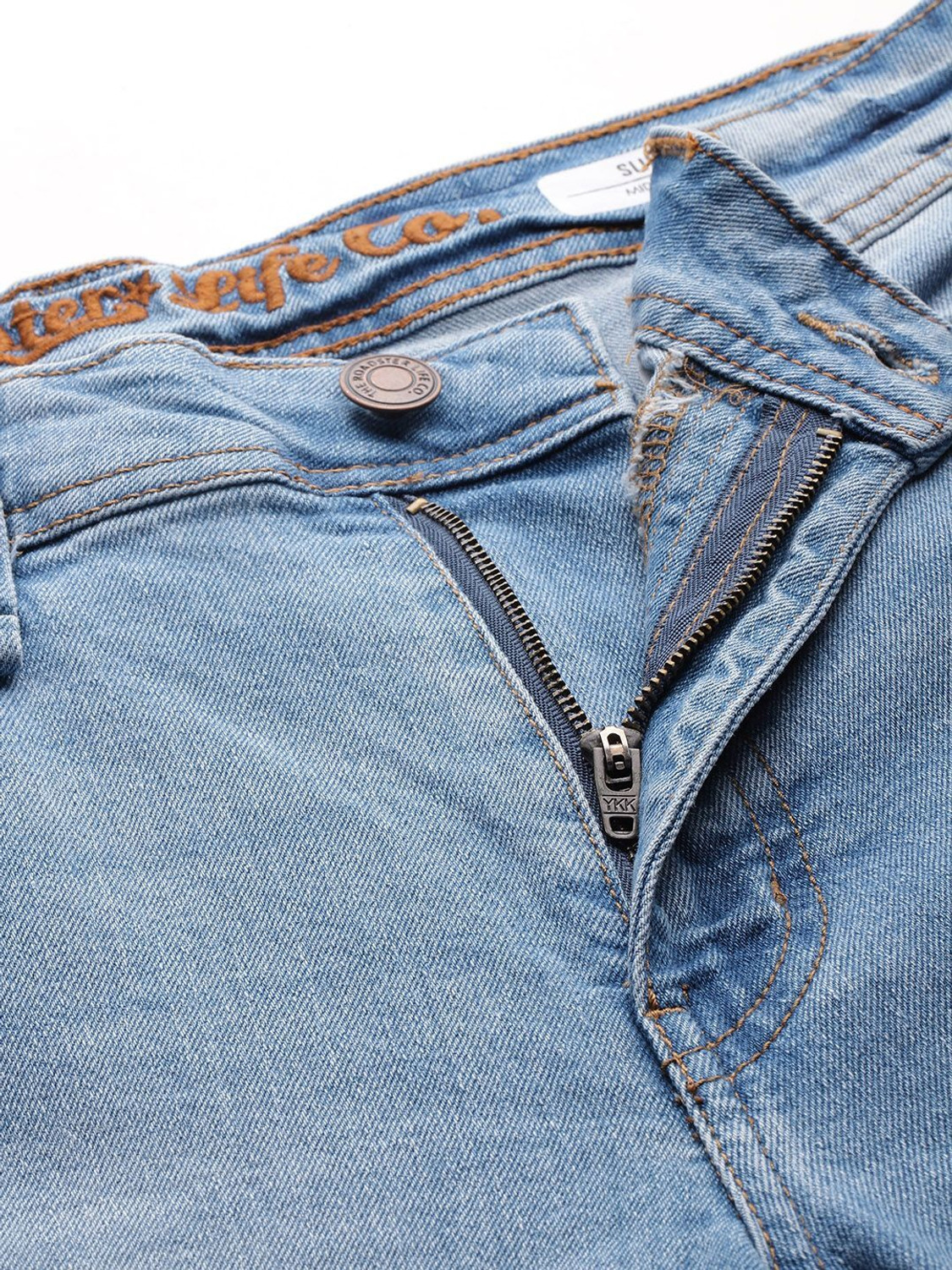 Image of Roadster Slim Men Blue Jeans