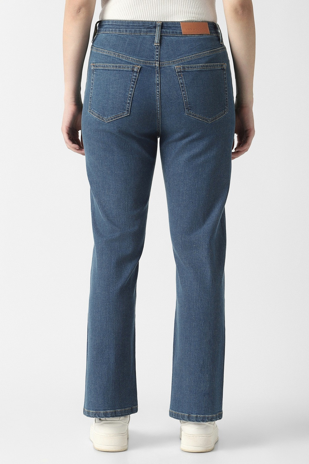 Image of VAN HEUSEN Straight Fit Women Blue Jeans