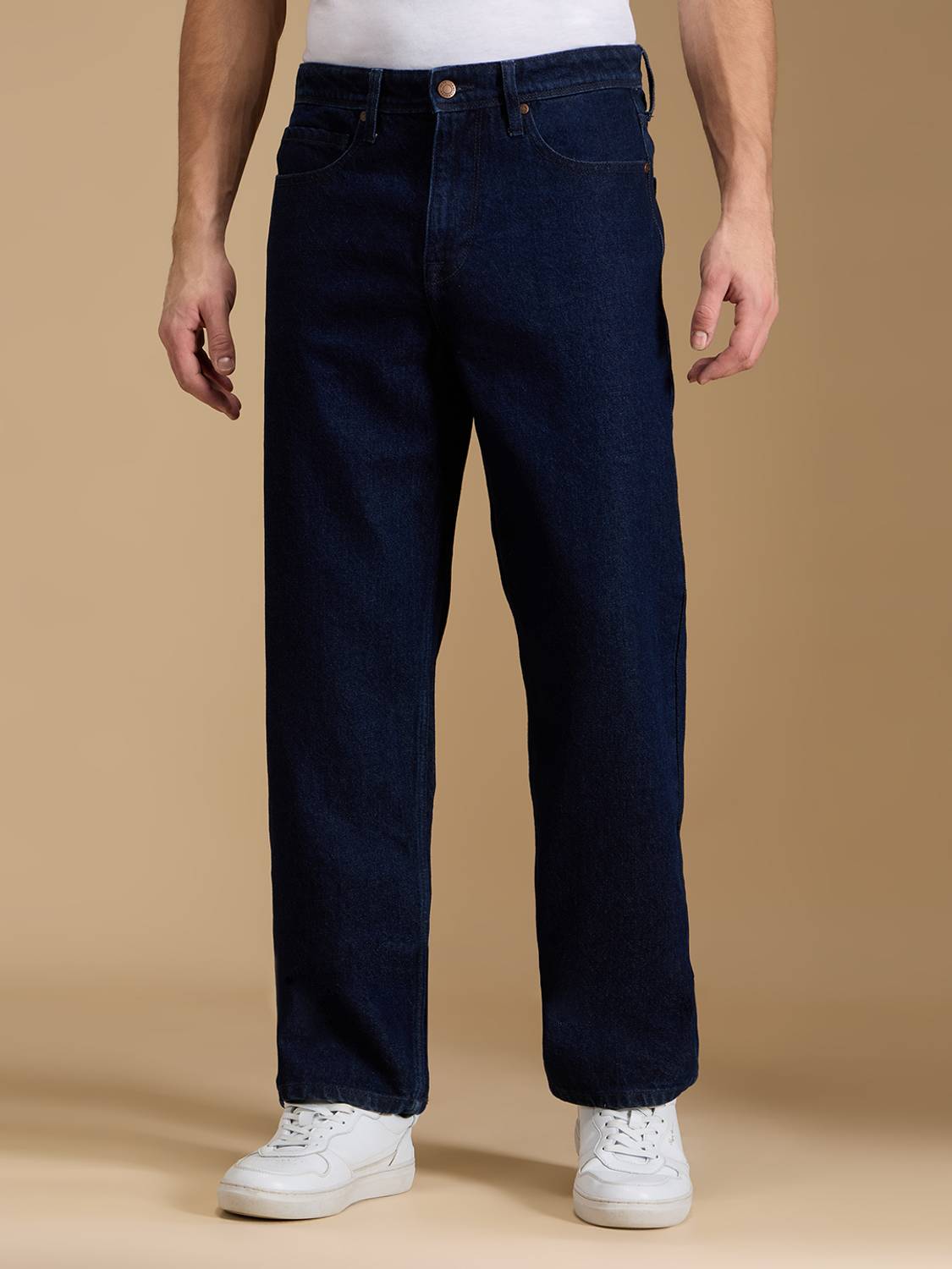 Pepe Jeans Relaxed Fit Dark Blue Men Jeans - Image 1