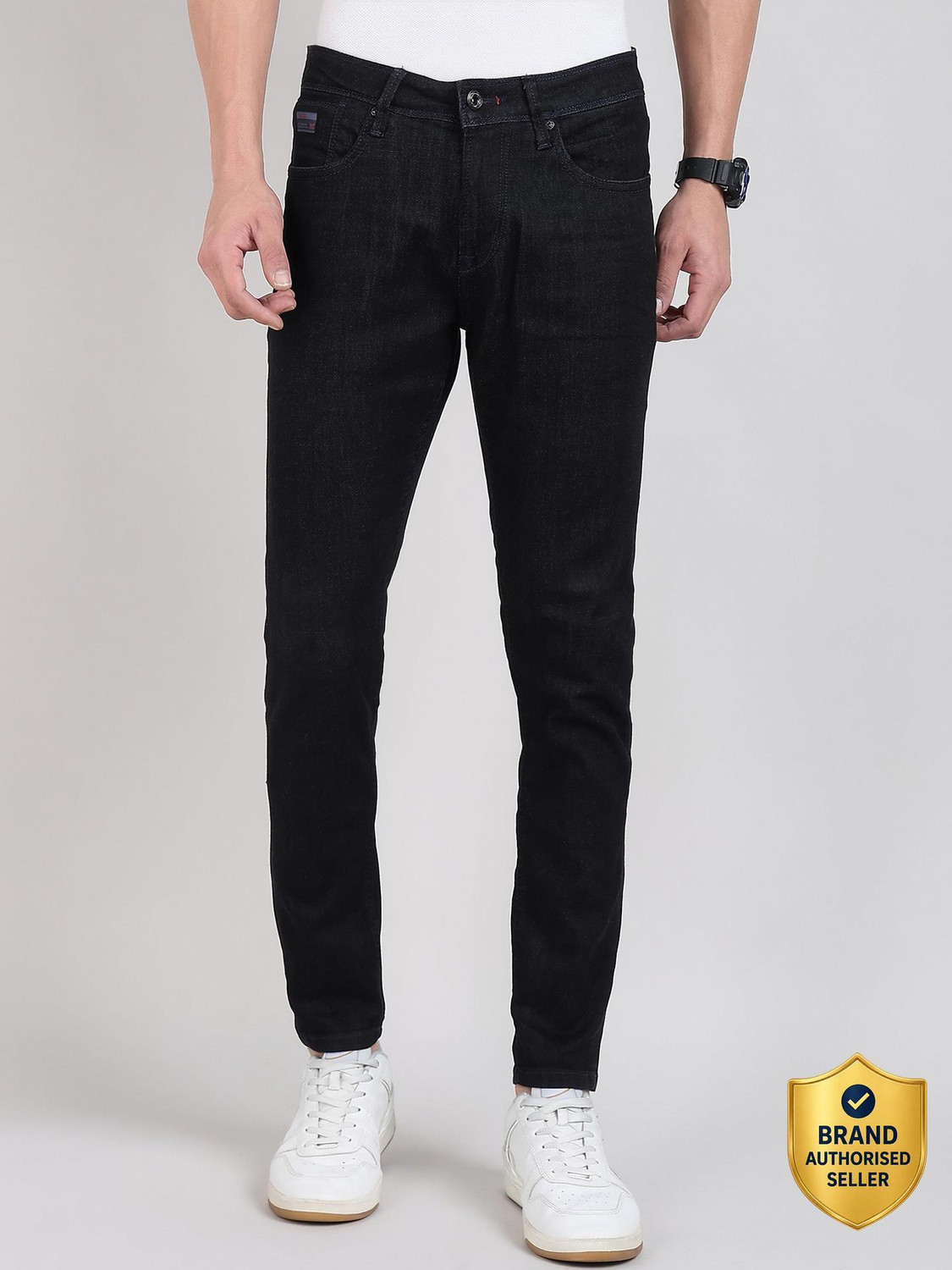 Image of KILLER Skinny Men Dark Blue Jeans