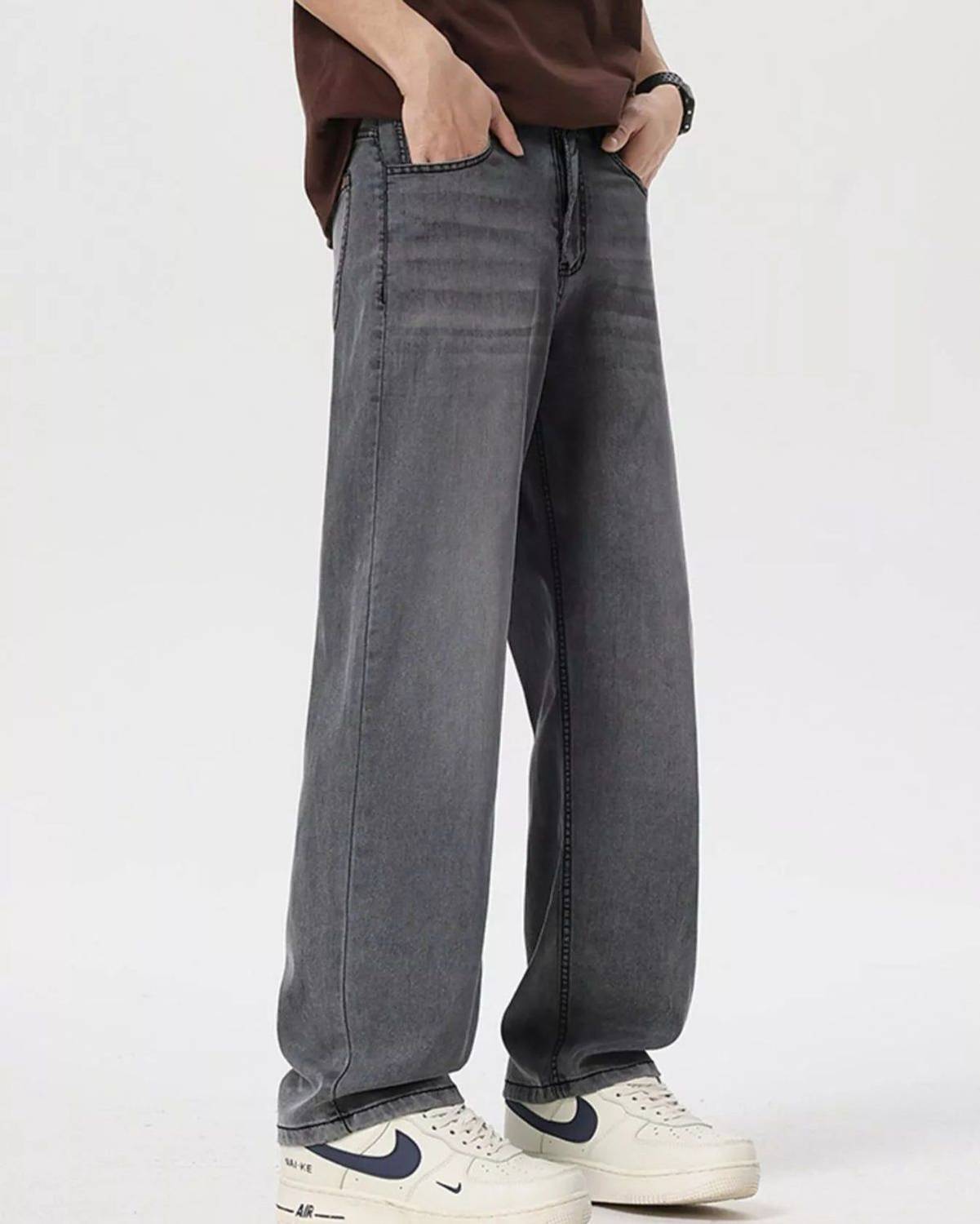 CABRRR Loose Fit Men Grey Jeans - Image 2