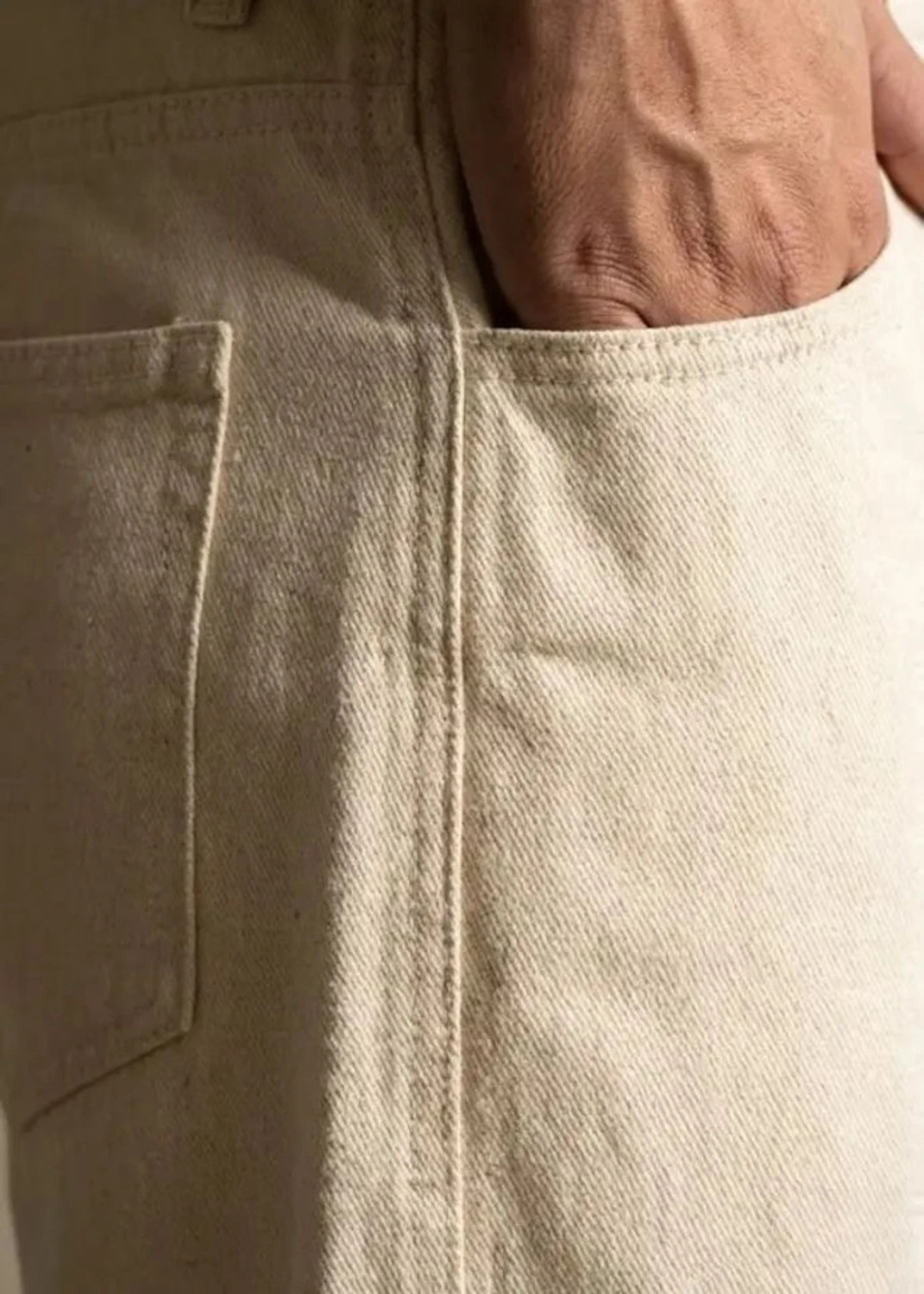 Image of Clyver Straight Fit Men Beige Jeans
