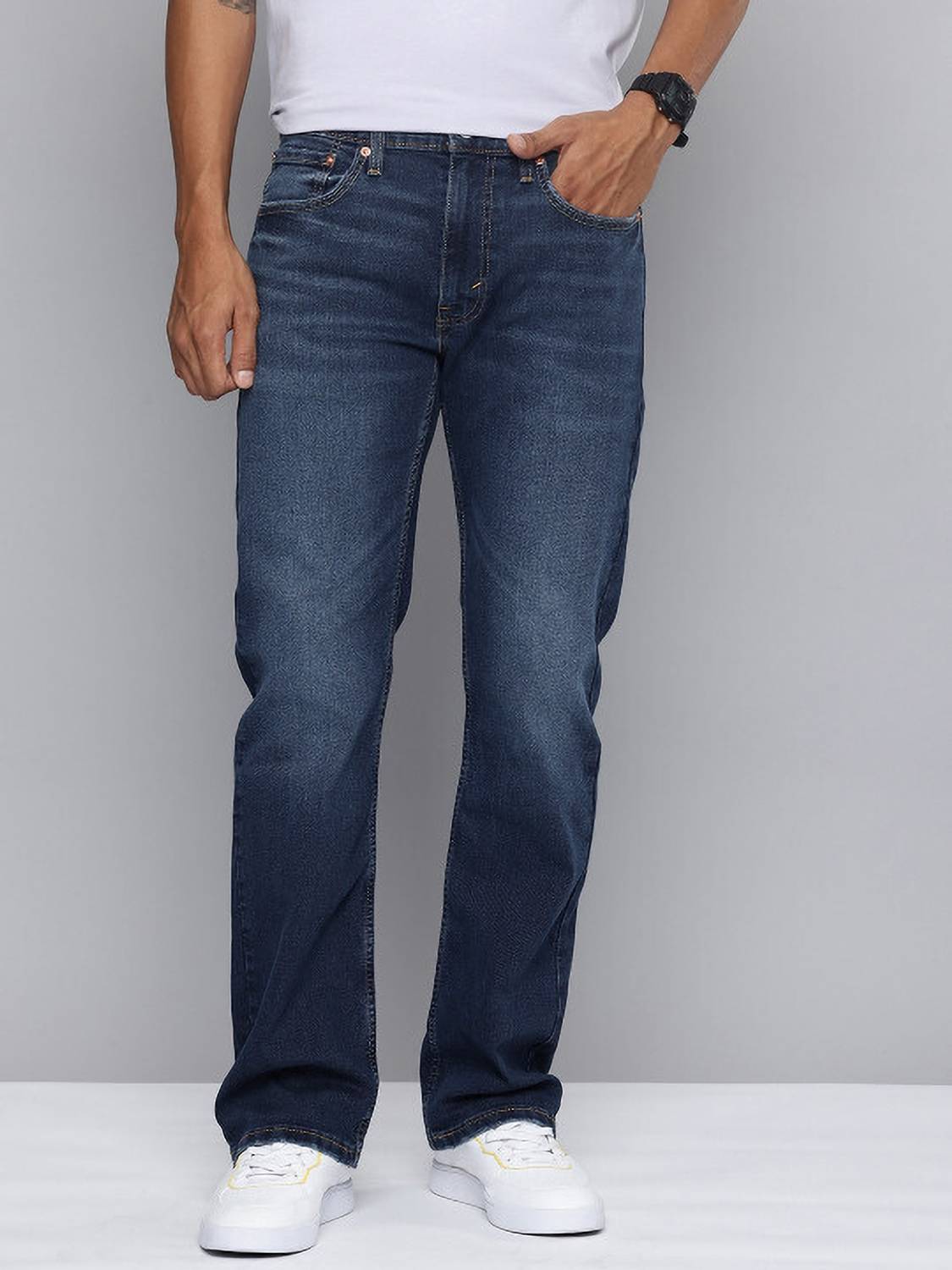 Levi's 527 Boot-Leg Men Dark Blue Jeans - Image 1