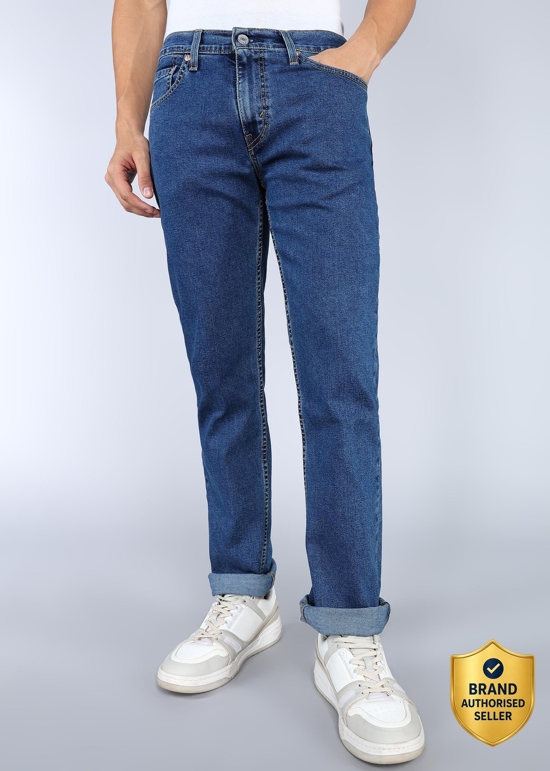 Image of LEVI'S Slim Men Blue Jeans