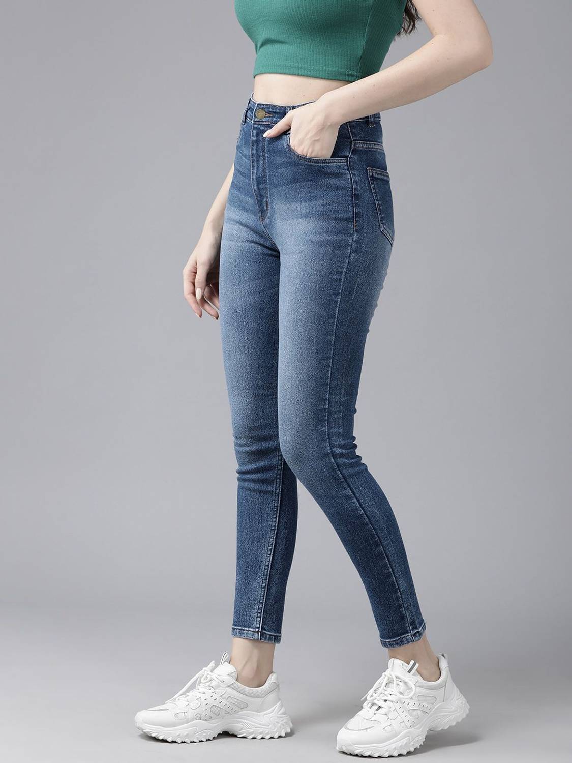 Roadster Skinny Women Blue Jeans - Image 2
