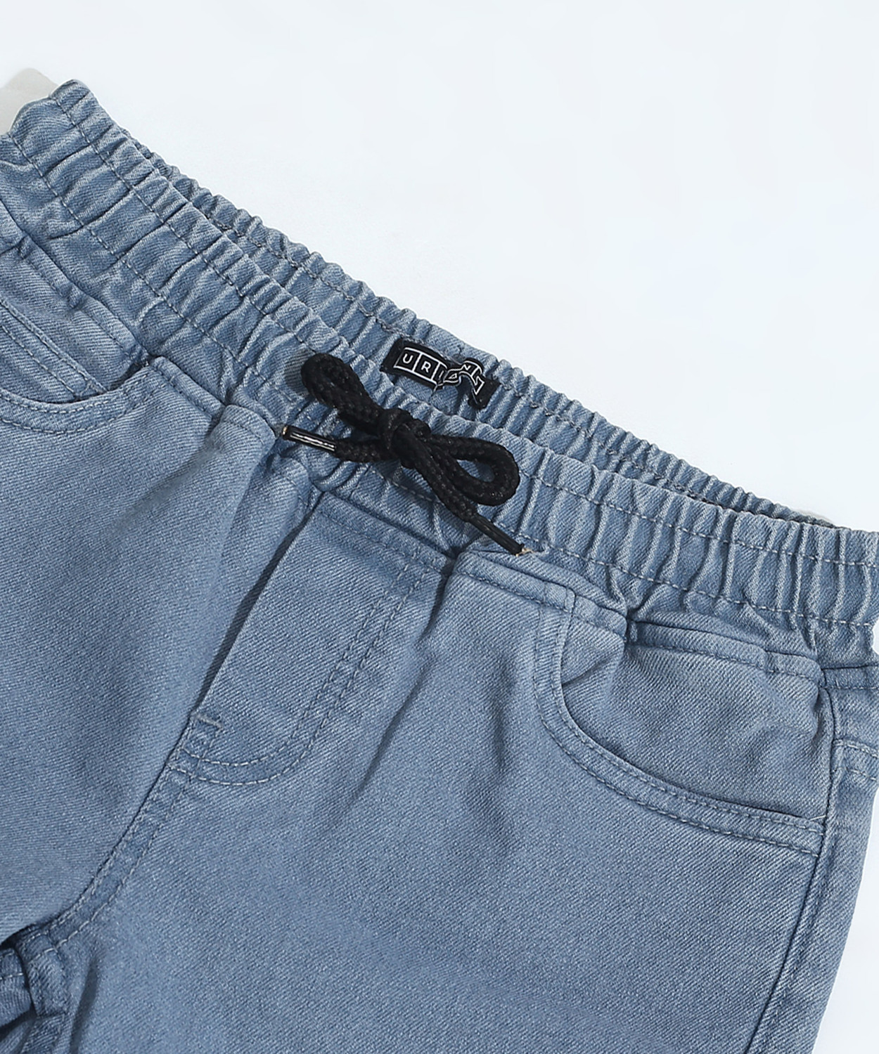 Image of Urbano Juniors Jogger Fit Boys Blue Jeans