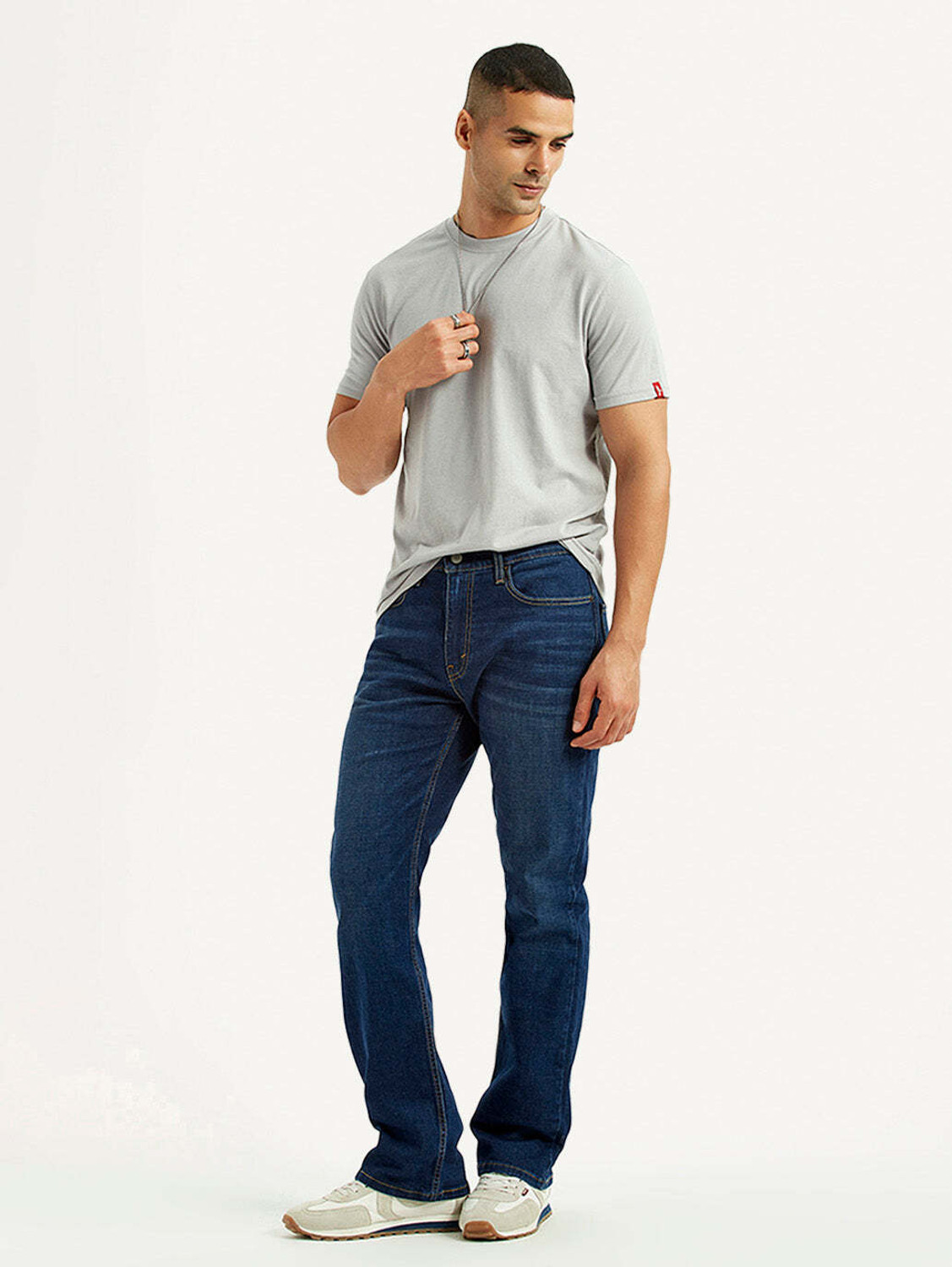 Image of LEVI'S Boot-Leg Men Blue Jeans