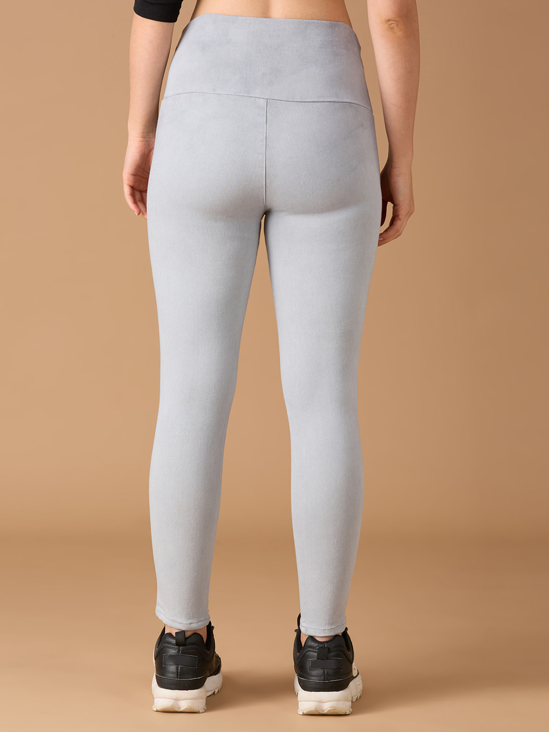 Image of 3BUTTERFLIES Skinny Women Grey Jeans