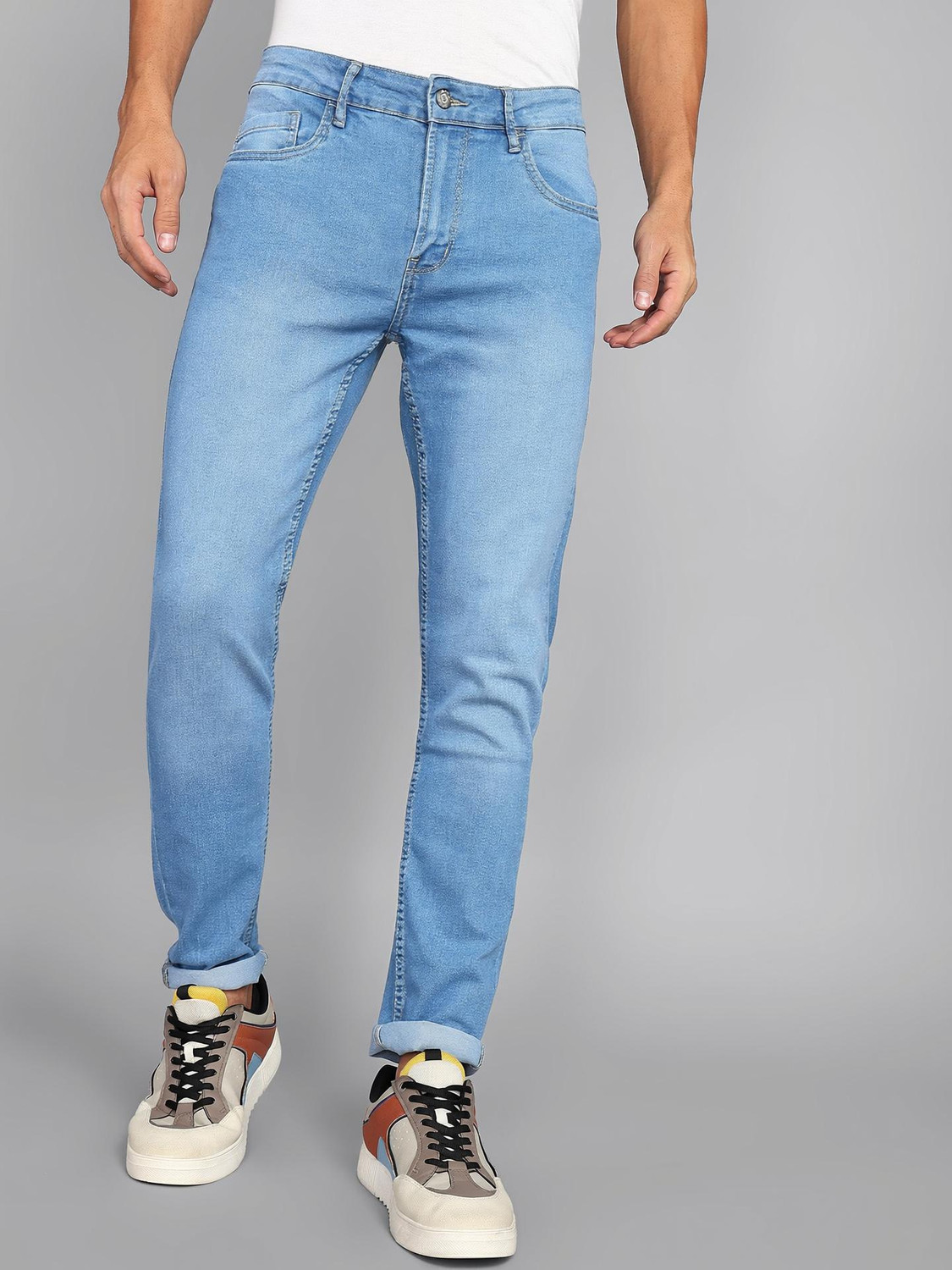 Image of METRONAUT Skinny Men Light Blue Jeans