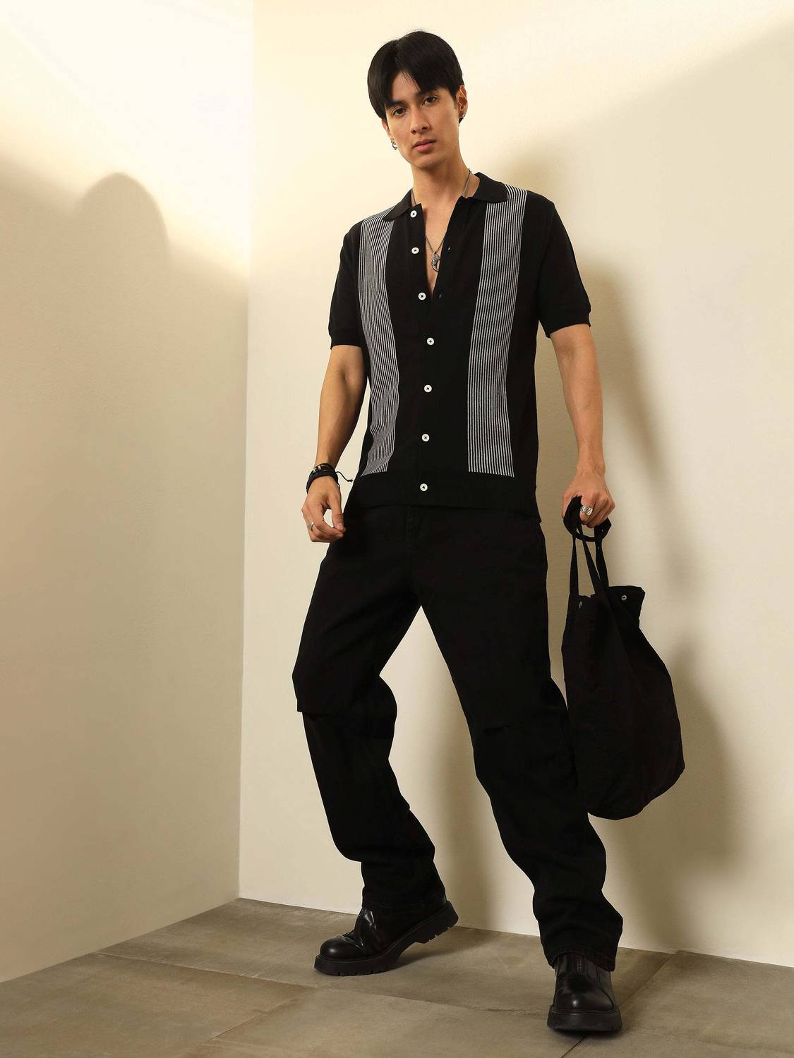 MASCLN SASSAFRAS Black Jeans - Image 2