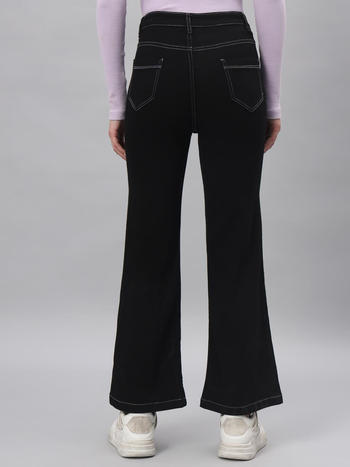 Image of Roadster Boot-Leg Women Black Jeans
