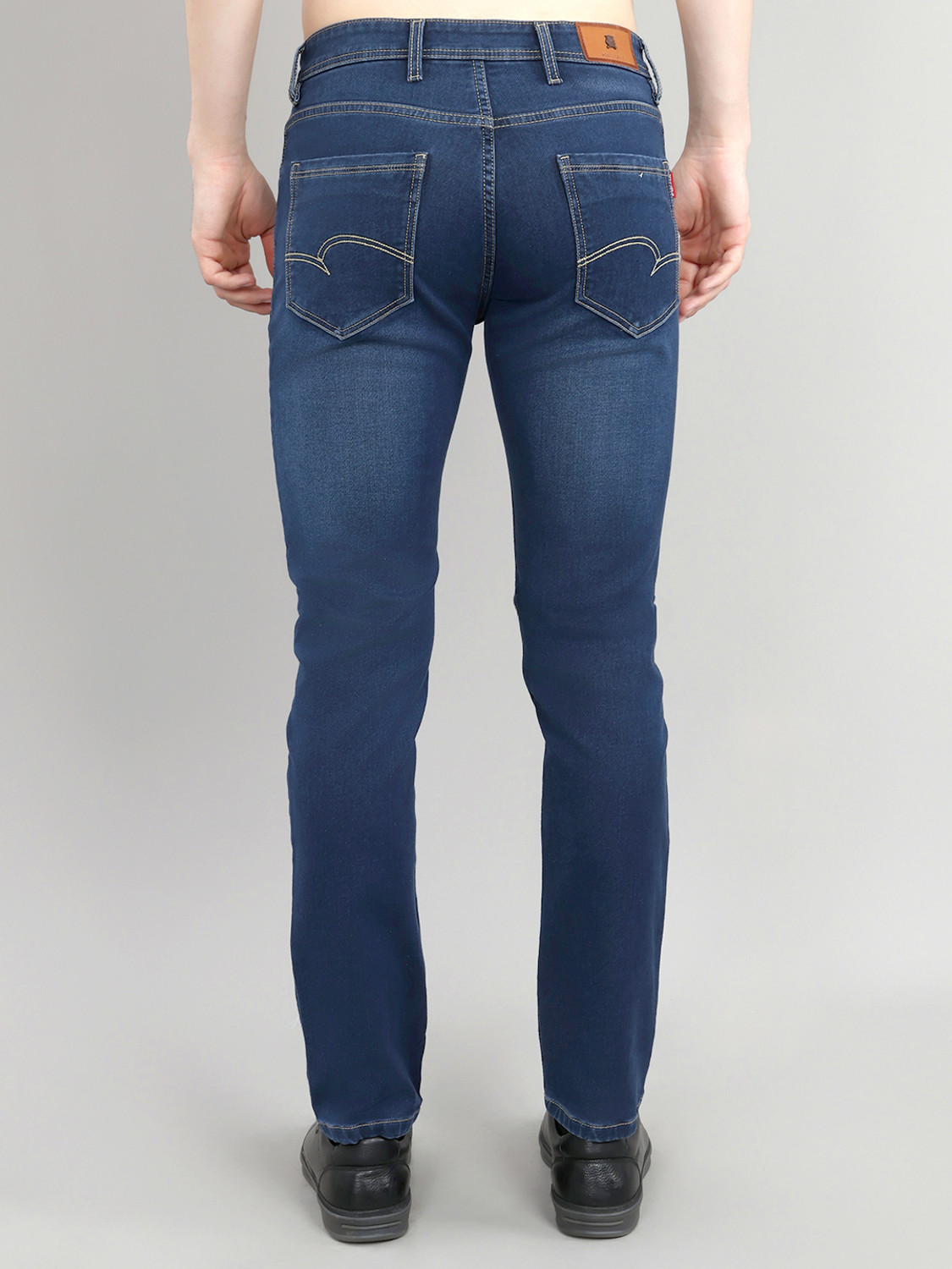 Image of MONTE CARLO Regular Men Blue Jeans