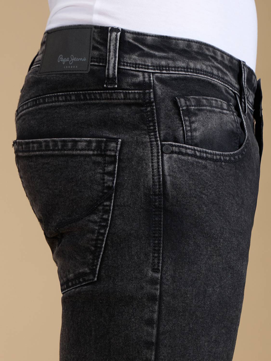 Pepe Jeans Slim Men Black Jeans - Image 5