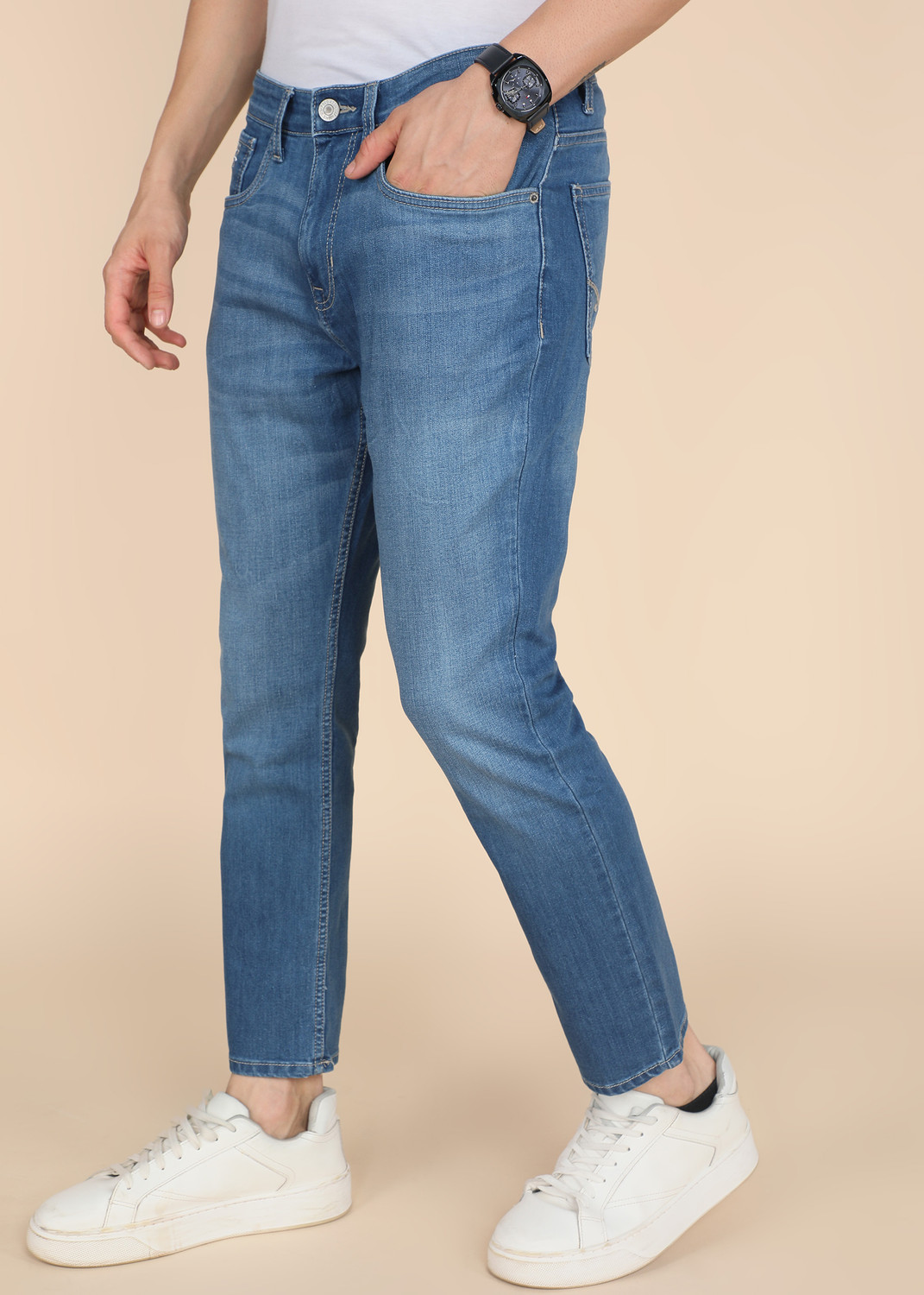 Image of U.S. POLO ASSN. Slim Men Blue Jeans