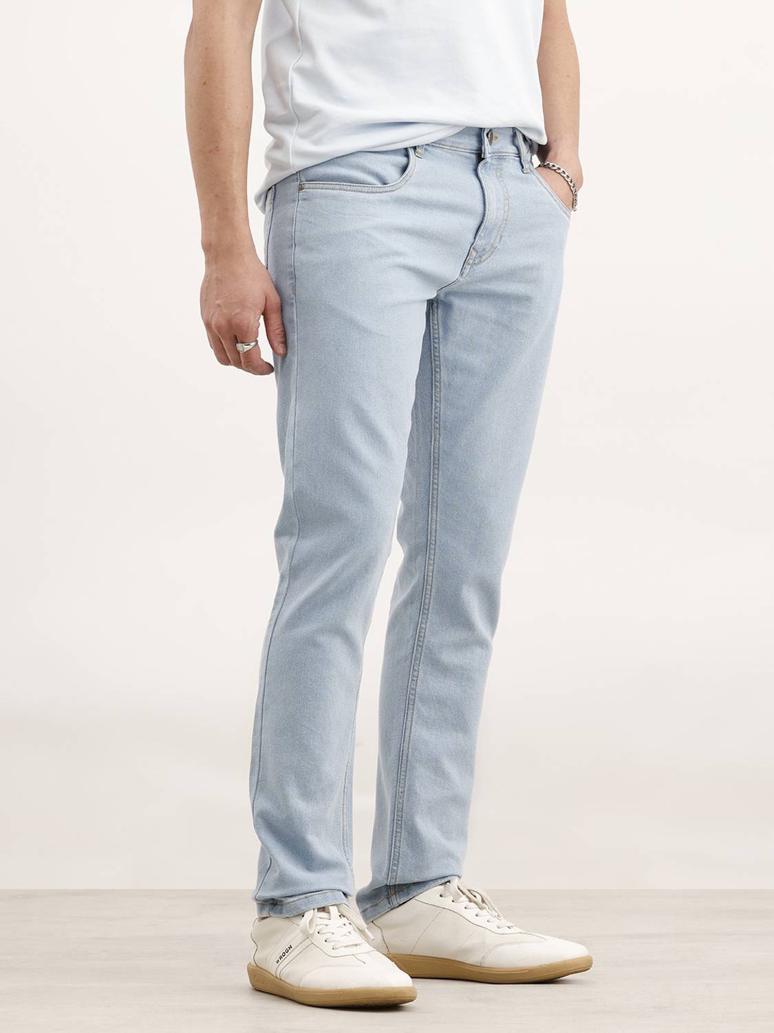 WROGN Slim Men Blue Jeans - Image 3