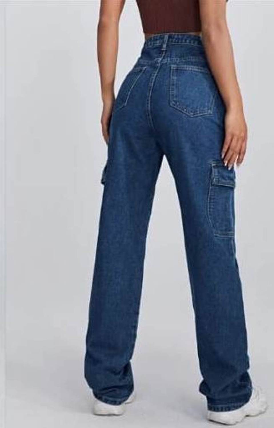 VBEAUTI Regular Women Dark Blue Jeans