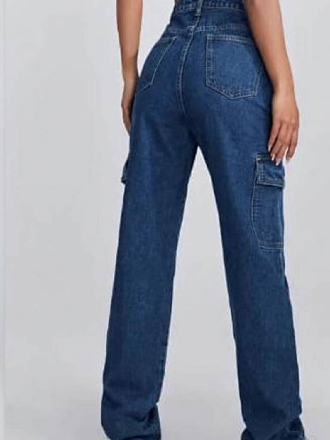 VBEAUTI Regular Women Dark Blue Jeans