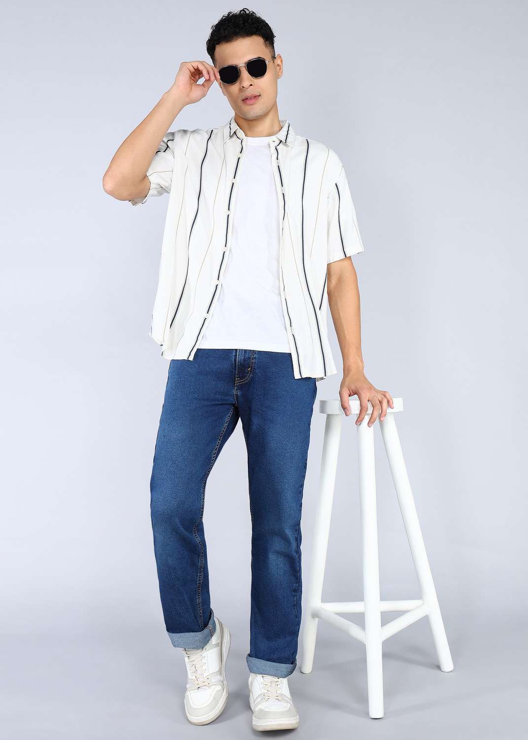 Image of LEVI'S Slim Men Dark Blue Jeans