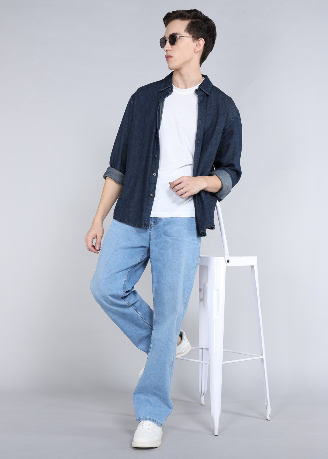 Image of KILLER Loose Fit Men Blue Jeans