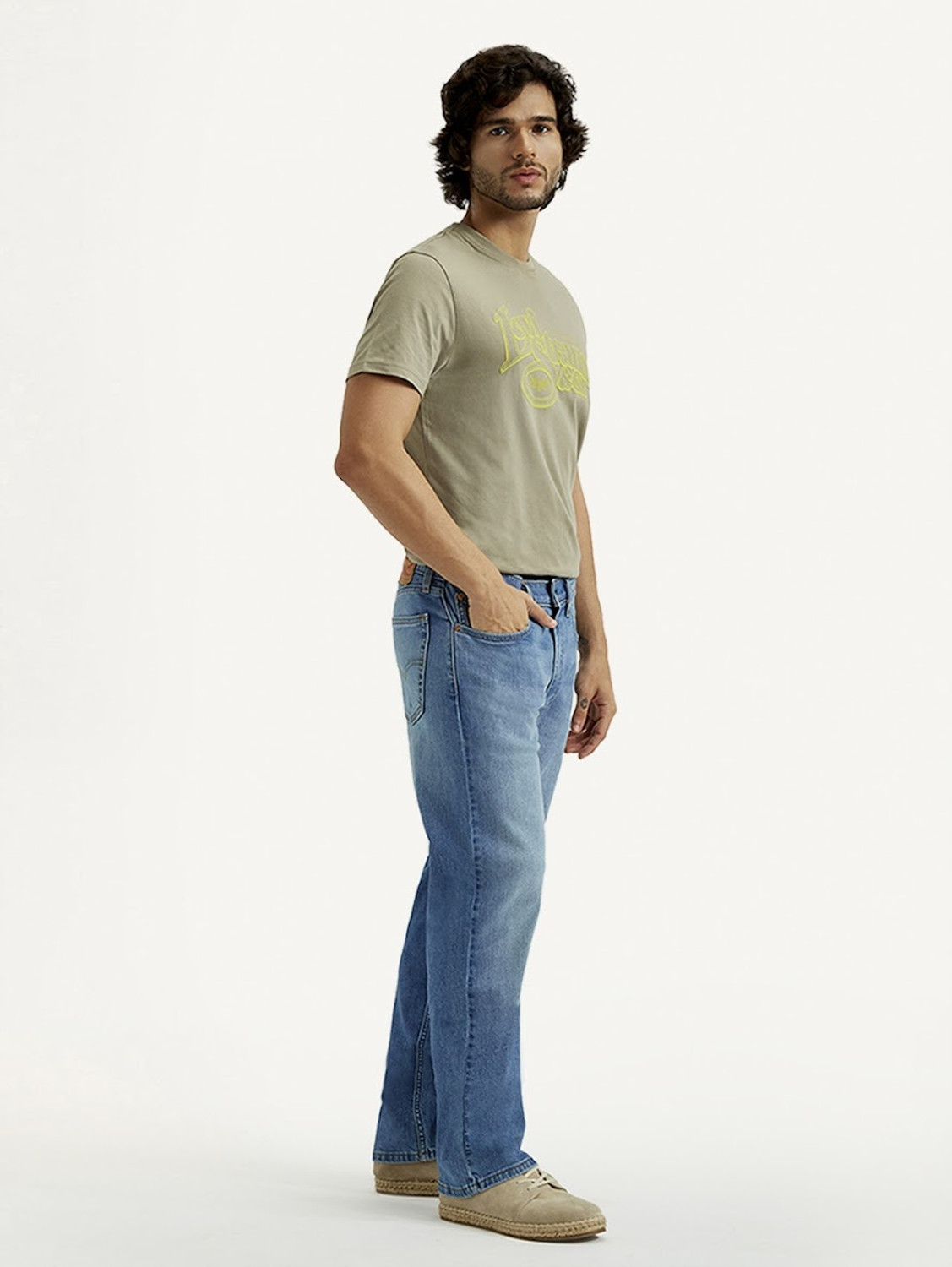 Image of LEVI'S 555 Relaxed Fit Men Blue Jeans