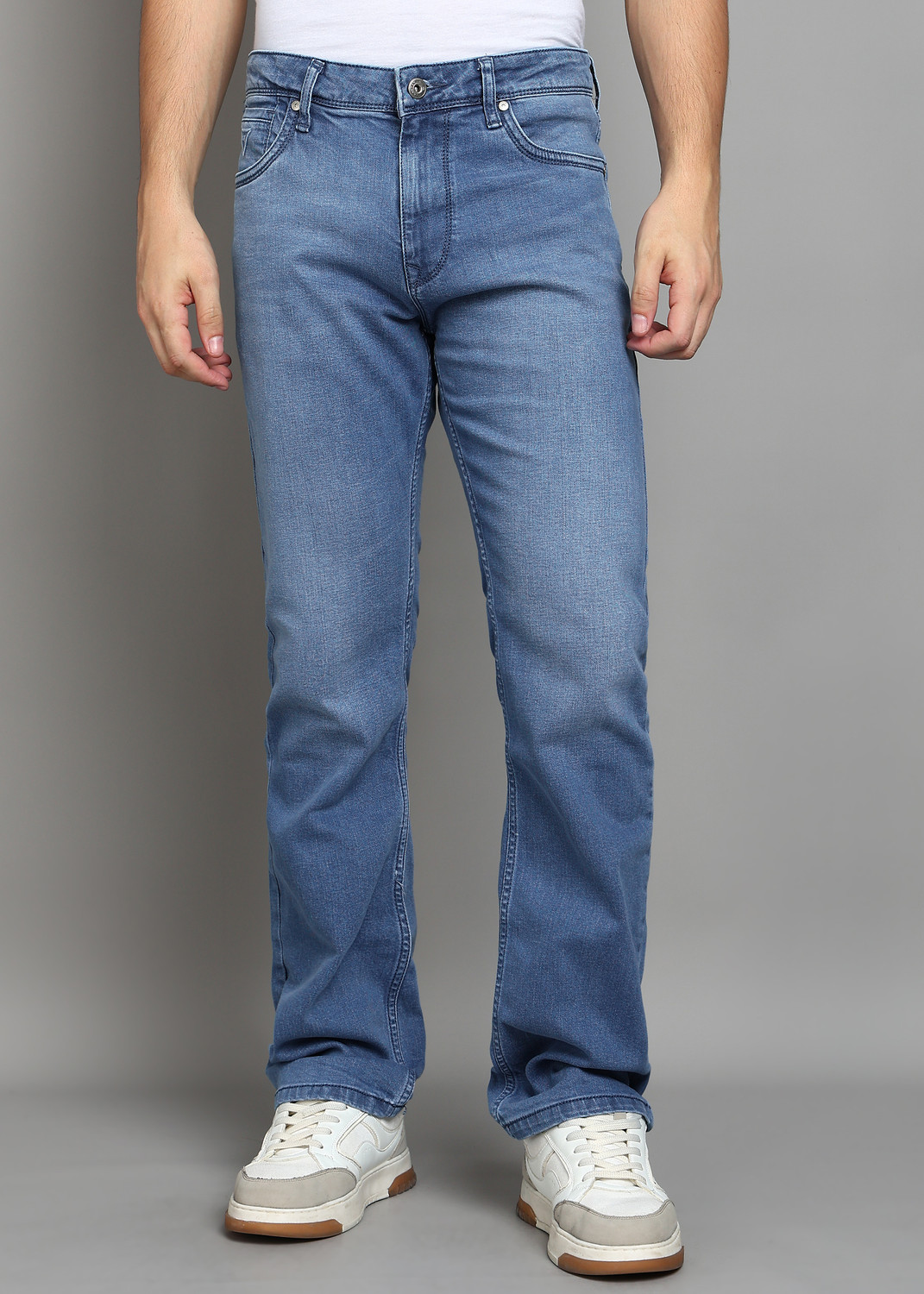 Image of LAWMAN Boot-Leg Men Blue Jeans