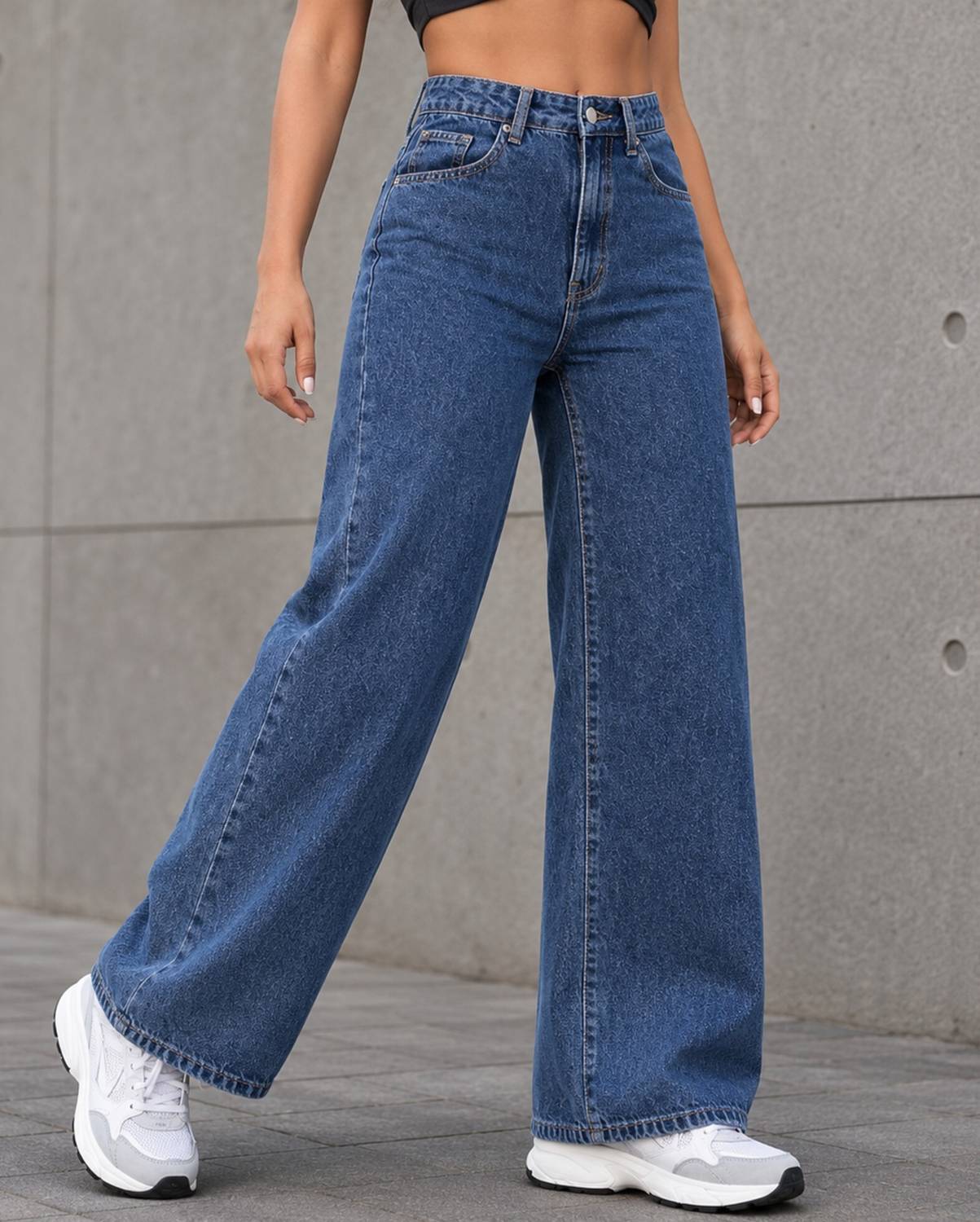 Creation By London Hills Relaxed Fit Women Blue Jeans